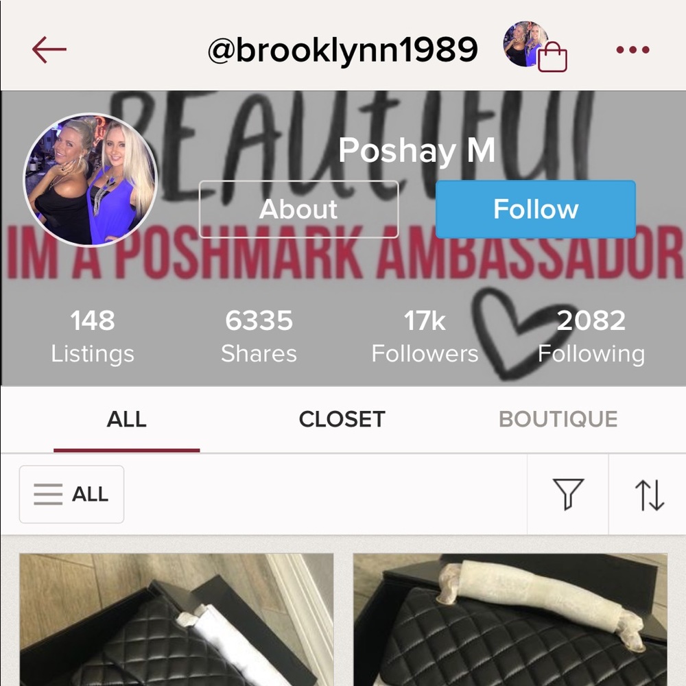 SCAMMER ALERT ❗️❗️F🅰️ke Chanel - brooklynn1989 - Picture 1 of 8